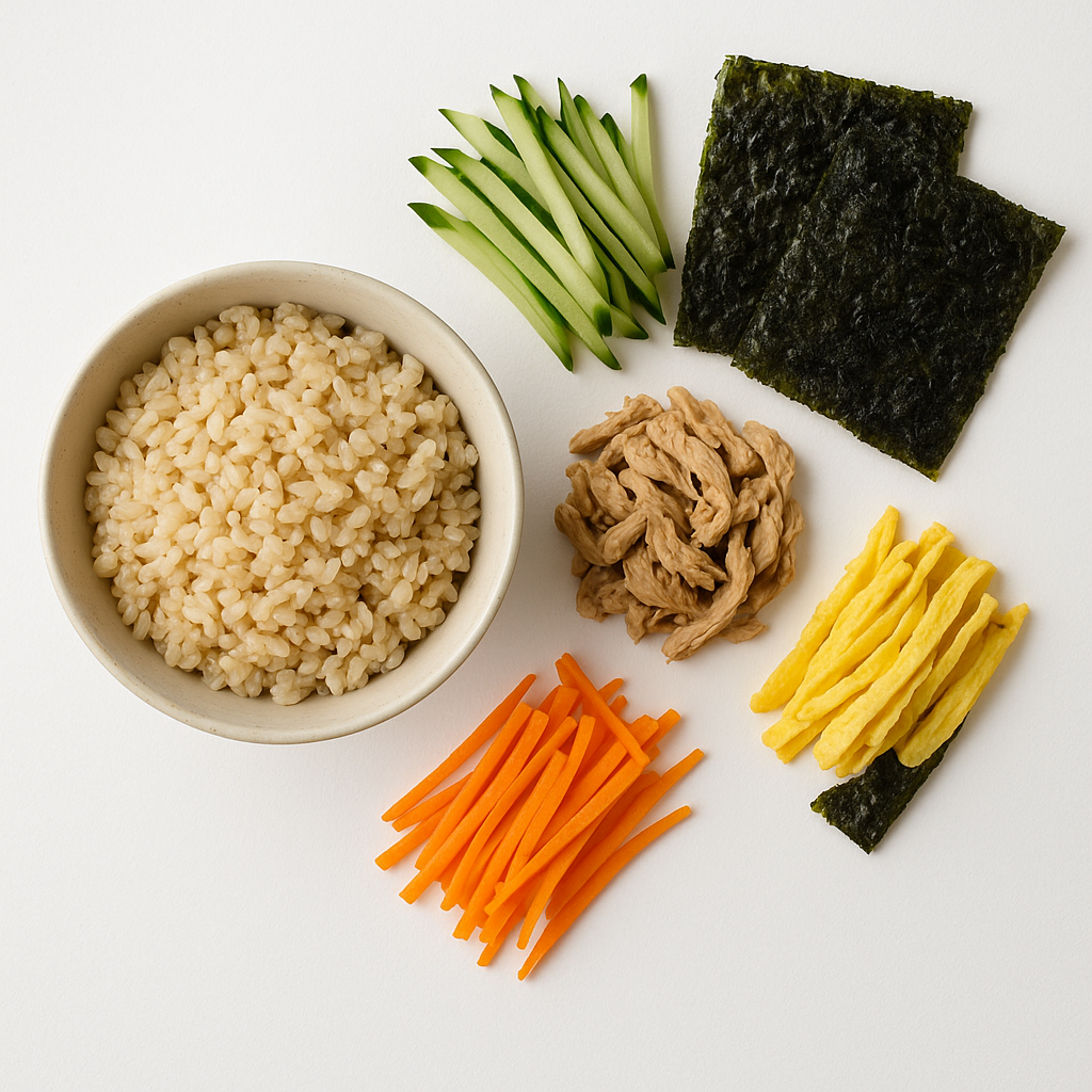 🍙 닭가슴살 김밥 도시락