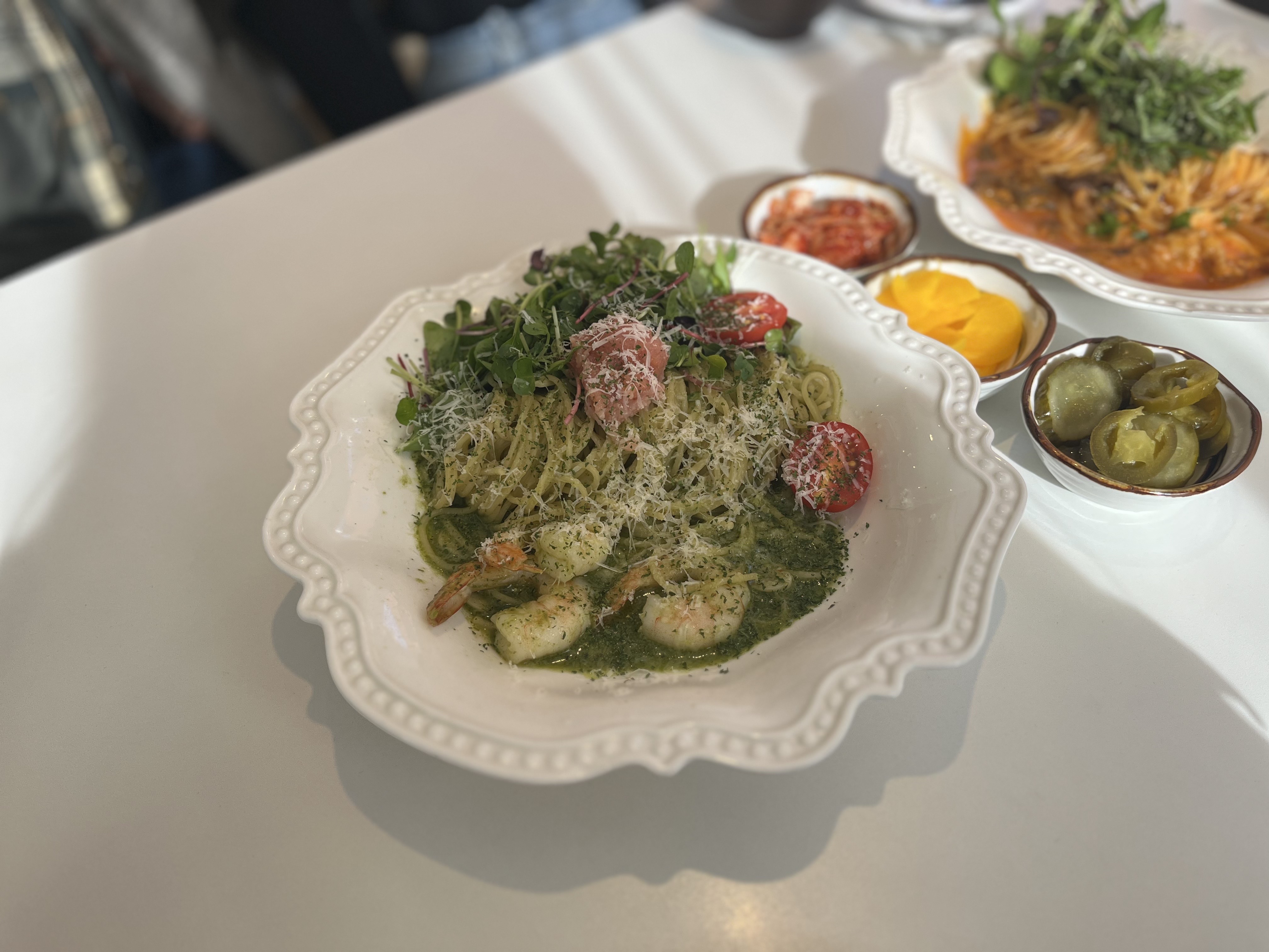 연남토마 명란바질오일파스타