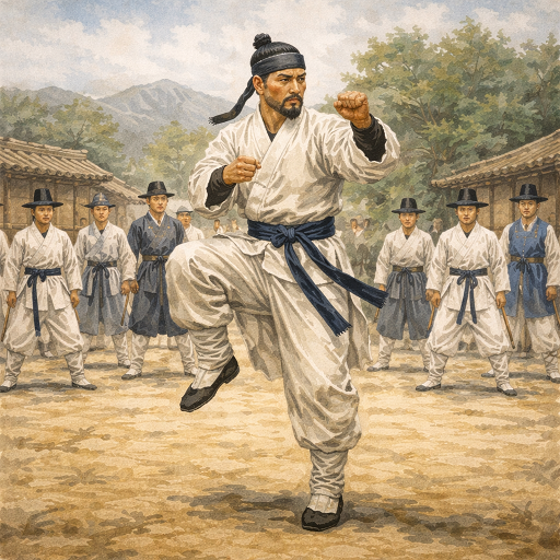 택견을 가르친 스승이 되다