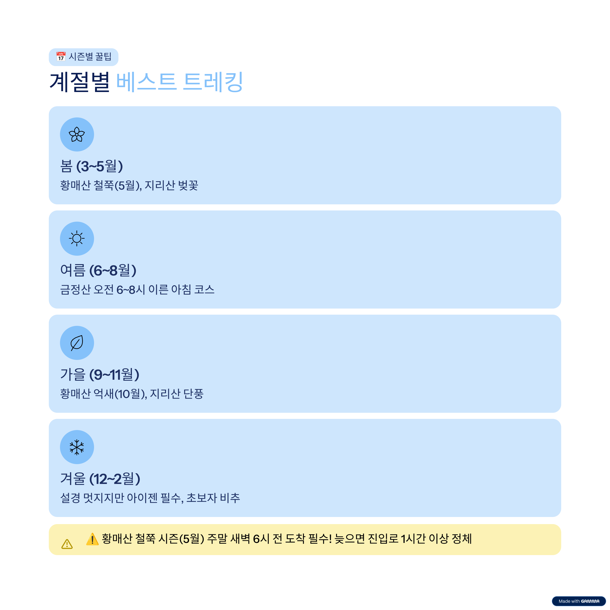 부산&middot;경남근교트레킹명소추천&mdash;금정산&middot;황매산&middot;지리산둘레길에서즐기는힐링등산코스완벽가이드