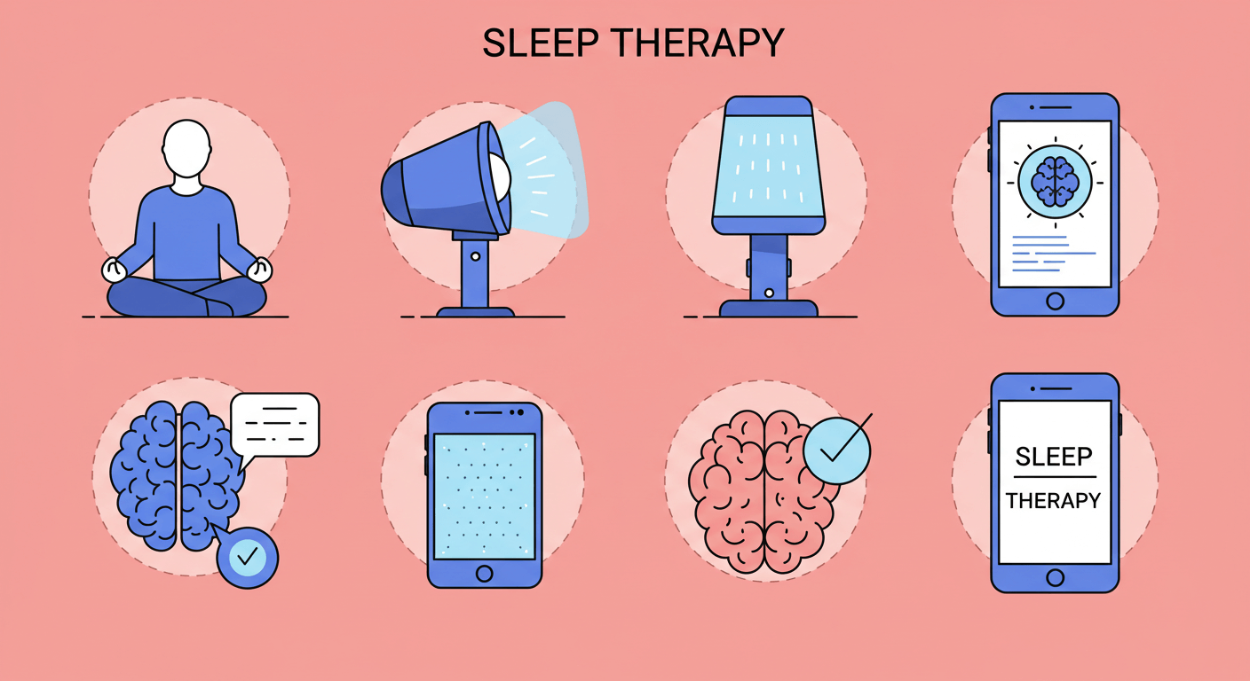 &quot;불면증 치료의 최신 흐름&quot;에 대한 이미지입니다.