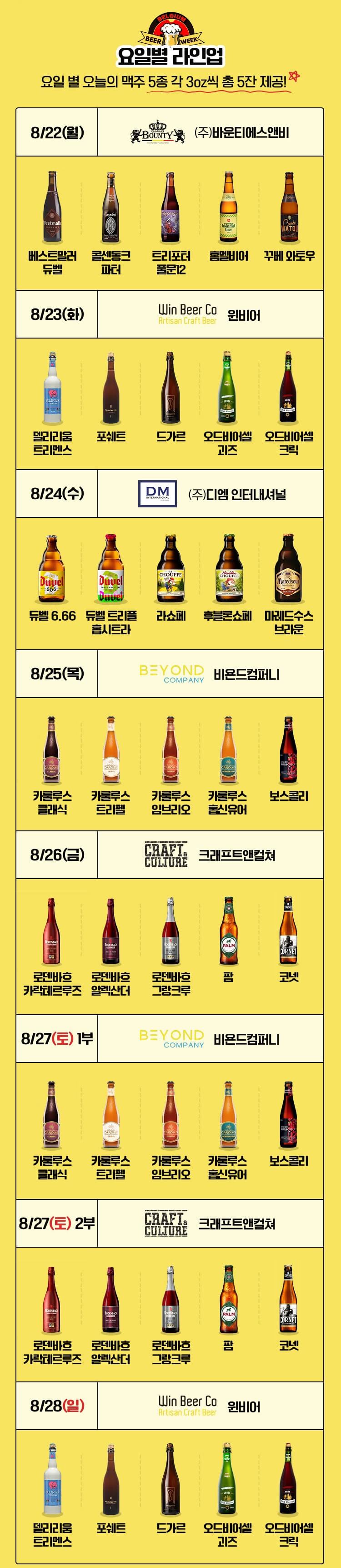 여러개의-병맥주가-나열된-캡쳐-사진