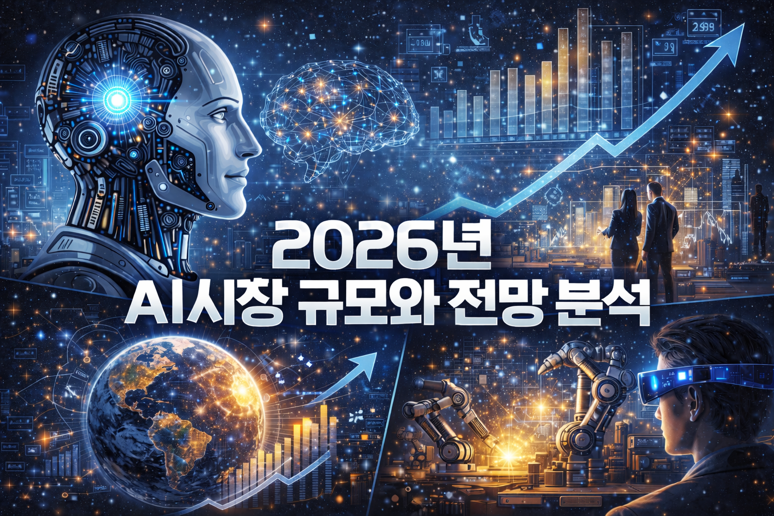 2026년 AI시장 규모와 전망 분석 이미지