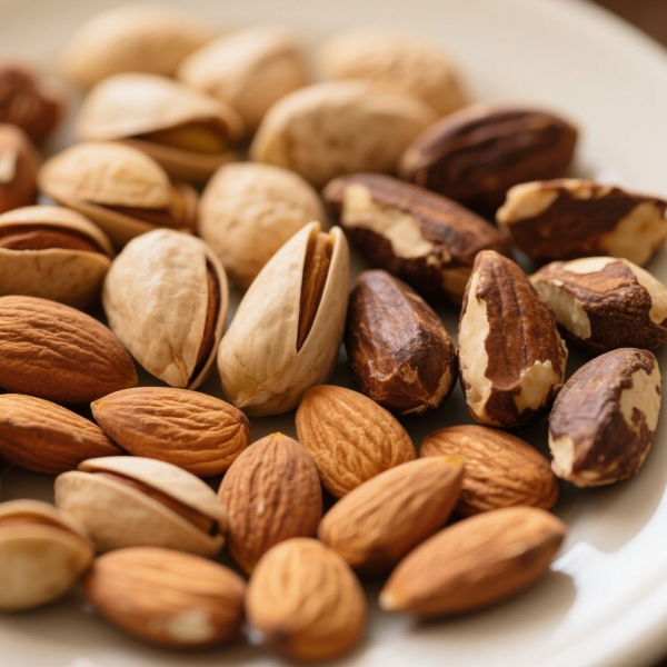 브라질너트와 피스타치오, 아몬드 이미지