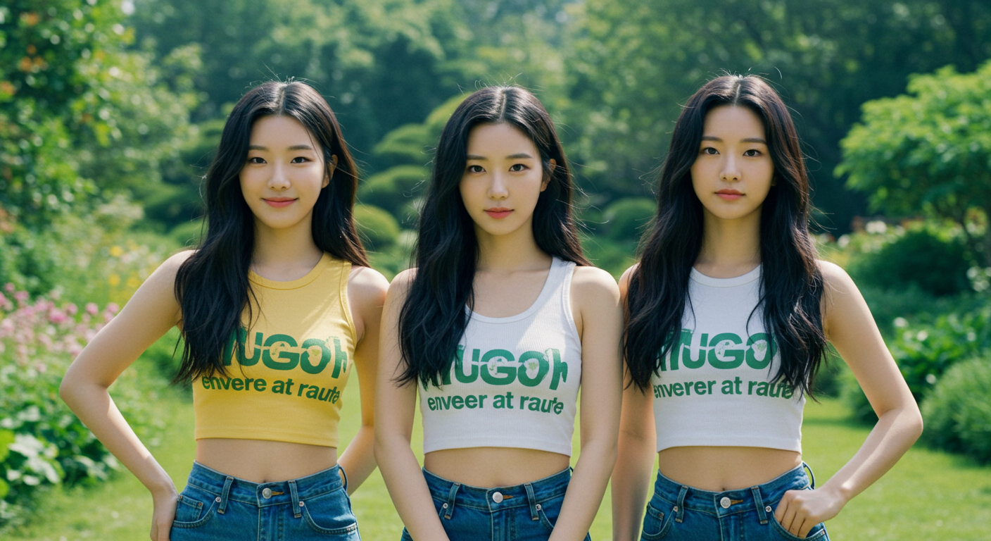 환경보호를 하는 여성들