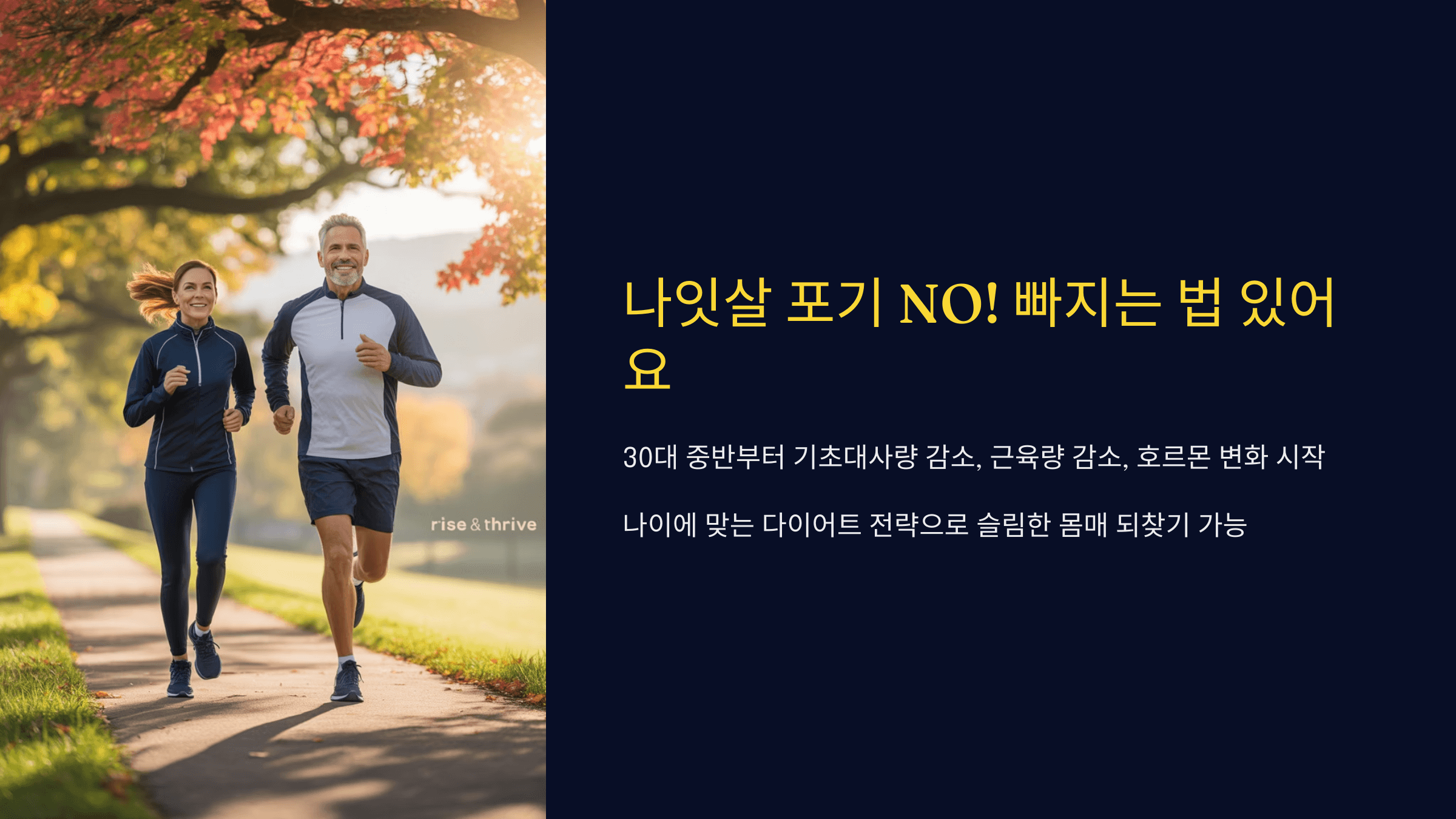 왜 나이 들수록 살이 안 빠질까? 진짜 이유와 해결법