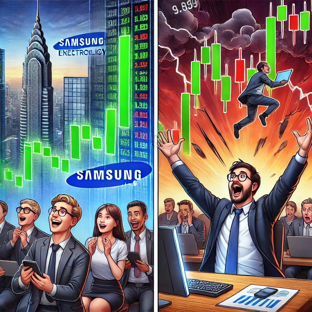 삼성전자 급등 이미지