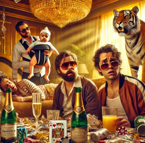 코미디 영화 Best 5위 행오버