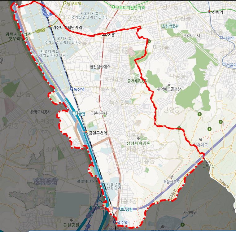 금천구 상업지역