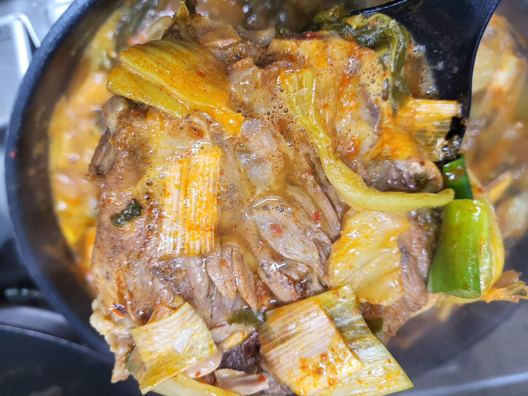 삼미뼈감자탕 - 고기2