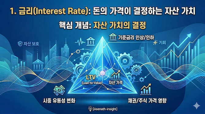 금리(Interest Rate): 돈의 가격이 결정하는 자산 가치