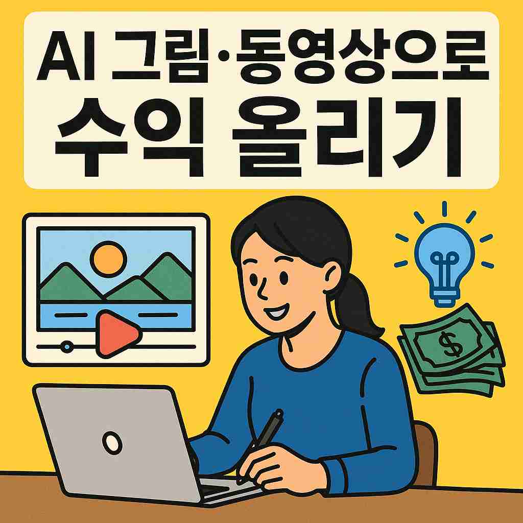 ai그림, 동영상으로 수익 올리기