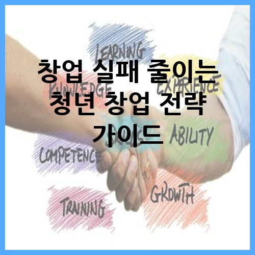 창업 실패 줄이는 청년 창업 전략 가이드