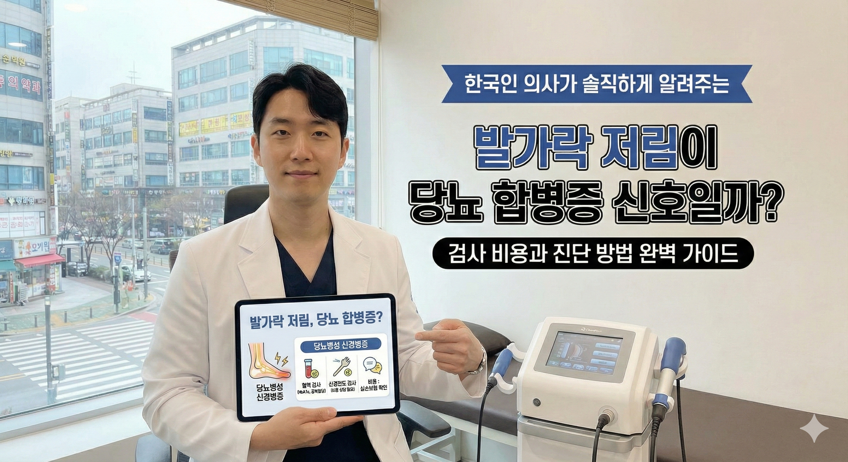 발가락 저림이 당뇨 합병증 신호일까 검사 비용과 진단 방법 완벽 가이드