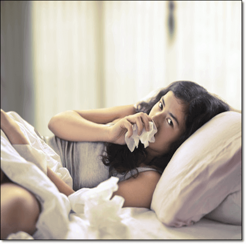 면역력 저하 여성