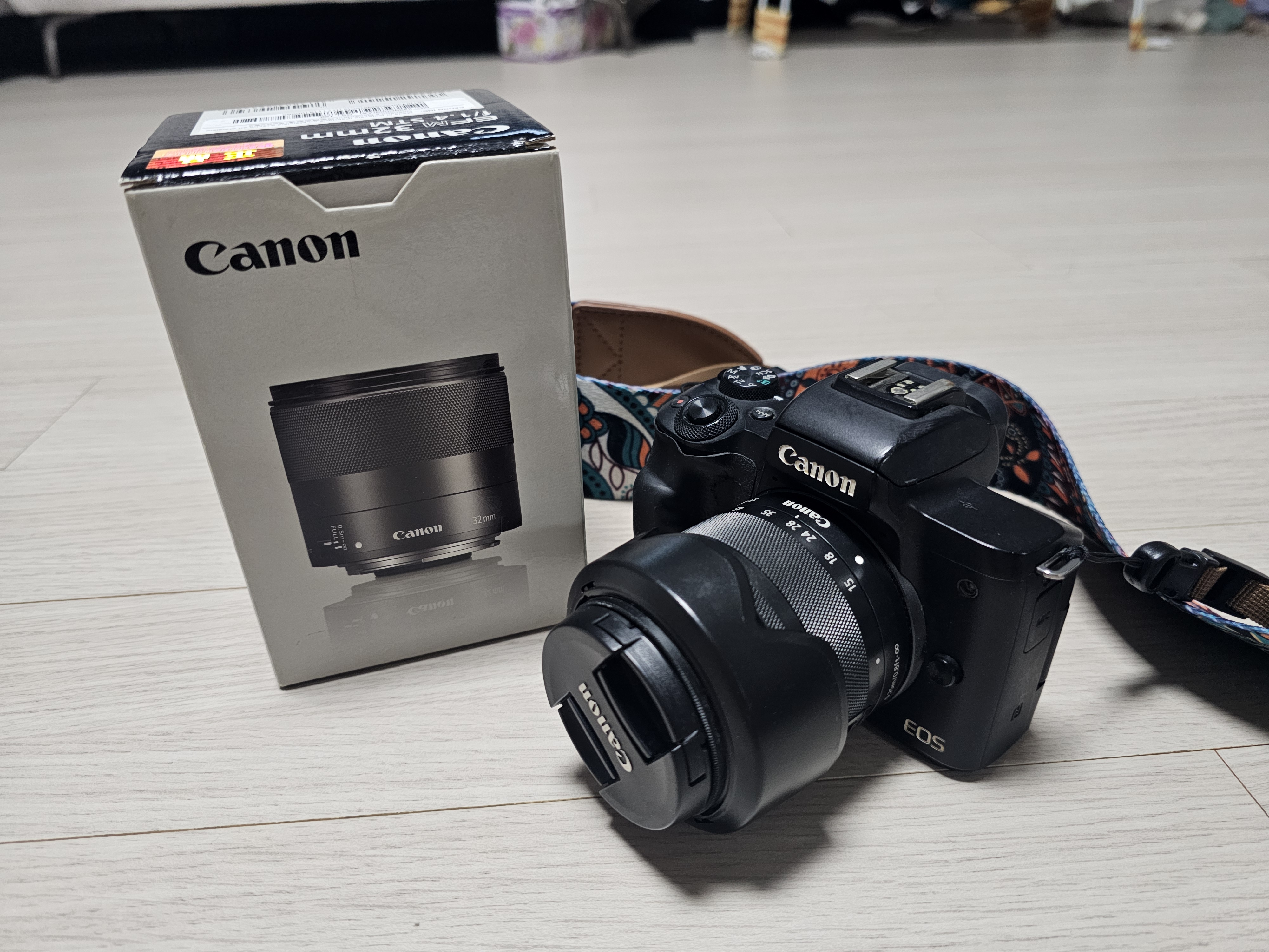 캐논 EOS M50 + EF-M 32mm F1.4 STM