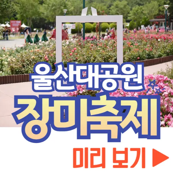 울산대공원 장미축제