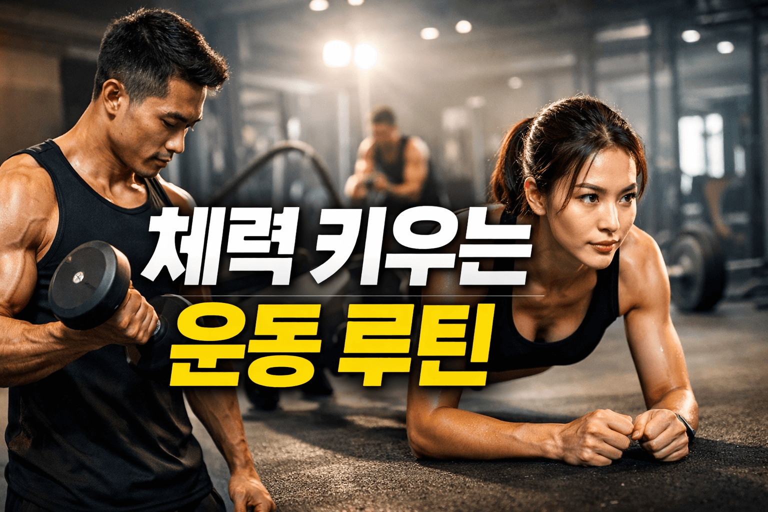 기초 체력 키우는 운동 루틴 ❘ 헬린이부터 40대까지 단계별 가이드