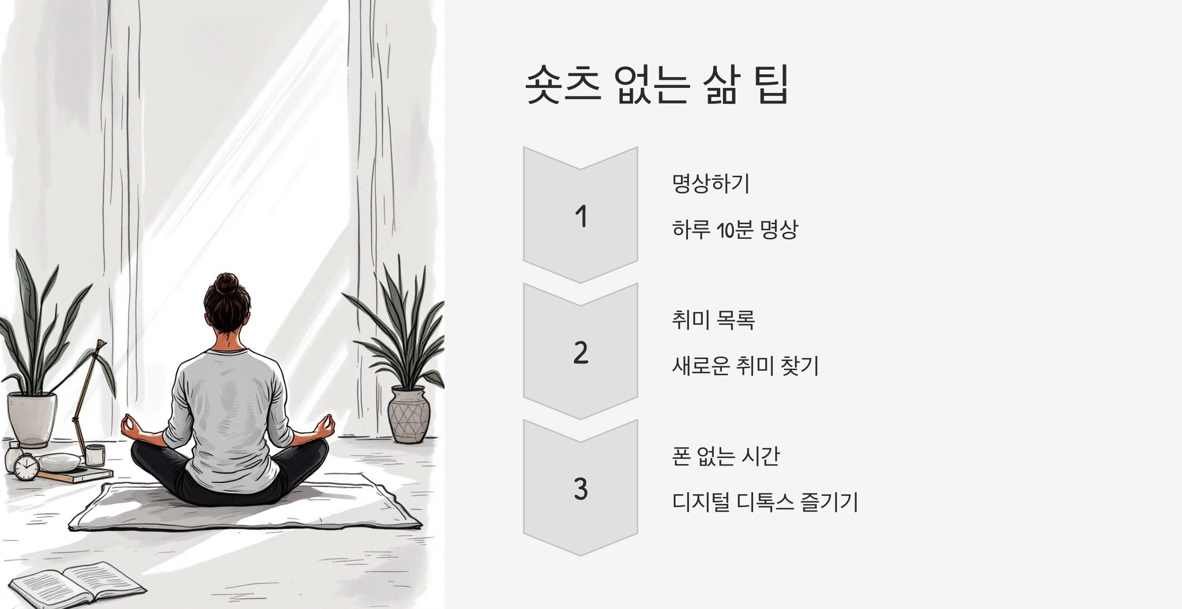 숏츠 없는 삶 팁