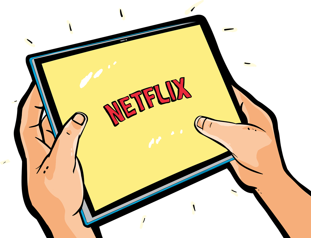 넷플릭스 관련 그림 사진