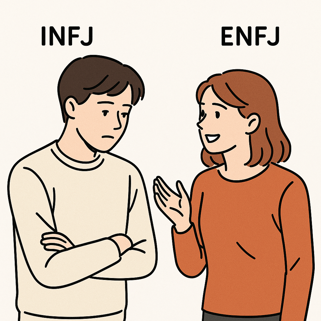INFJ 남자와 ENFJ 여자 궁합, 이 조합이 특별한 진짜 이유