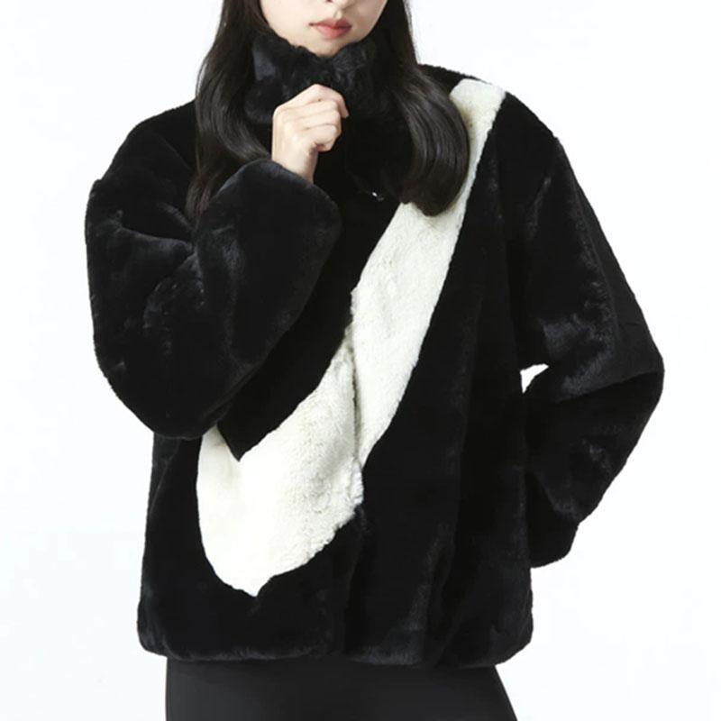 나이키 우먼스 플리스 퍼 집업 자켓 DO3792-010 CU6559-010