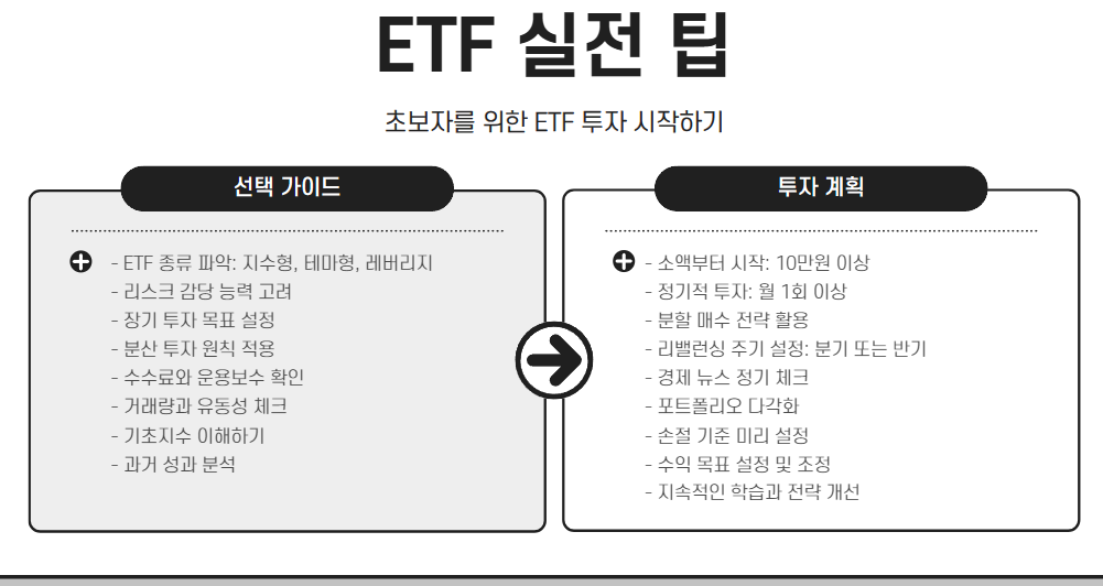 ETF 실전 팁