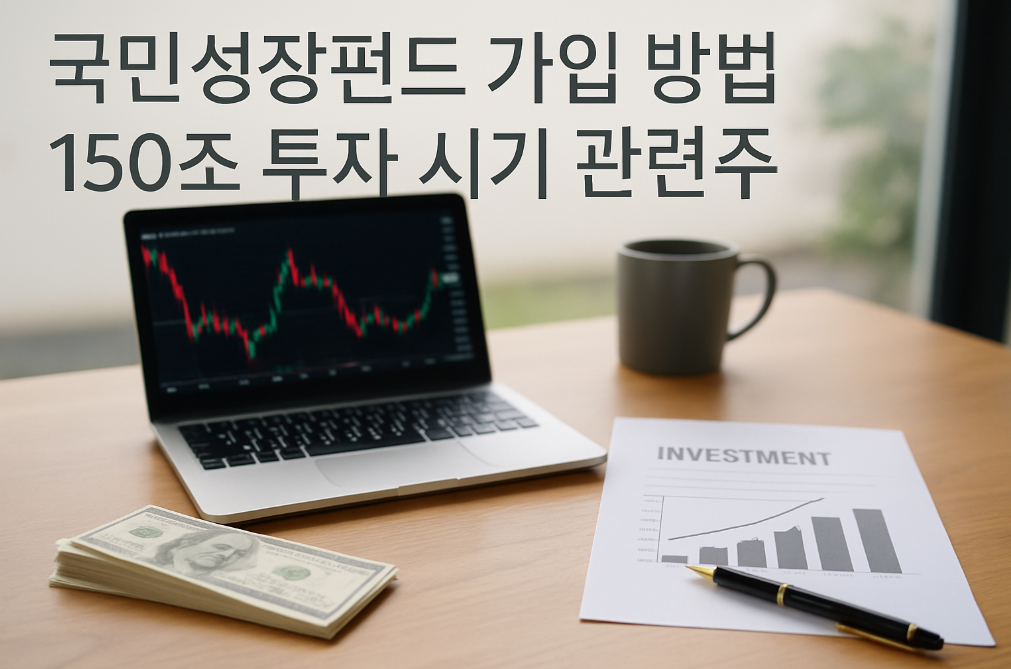 국민성장펀드 150조 투자 시기와 관련주 완벽 분석