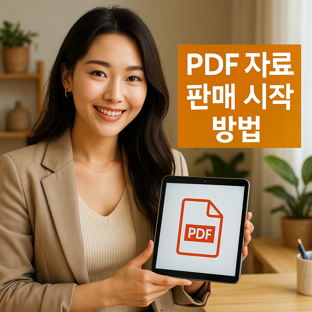 PDF 자료 판매로 돈벌기, 나도 해봤어요