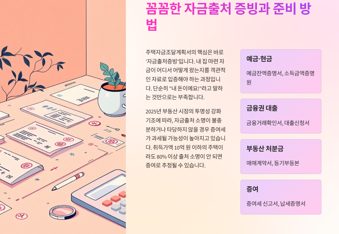 자금출처 증빙과 준비 방법