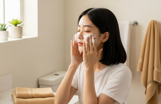 올바른 세안 