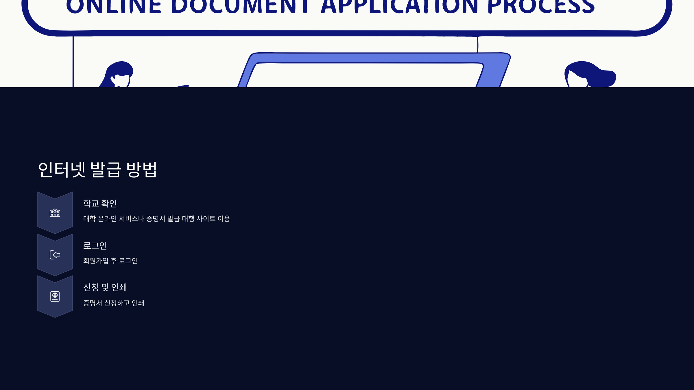 휴학증명서-인터넷발급
