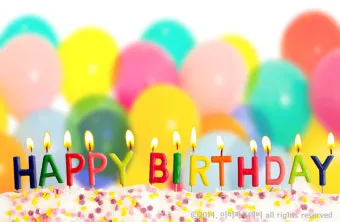 생일축하 메세지 문구 이미지 꽃다발 일러스트_5