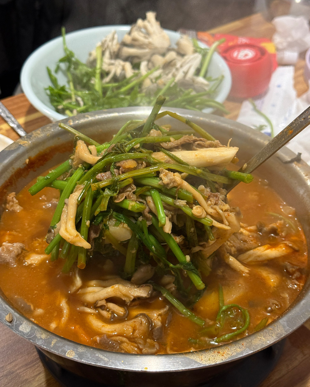 가양칼국수버섯매운탕