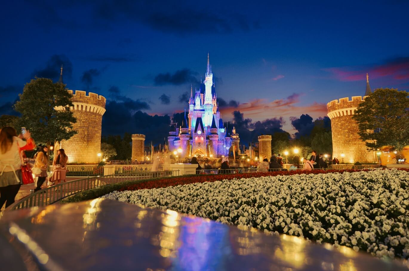 일본 디즈니랜드 사진