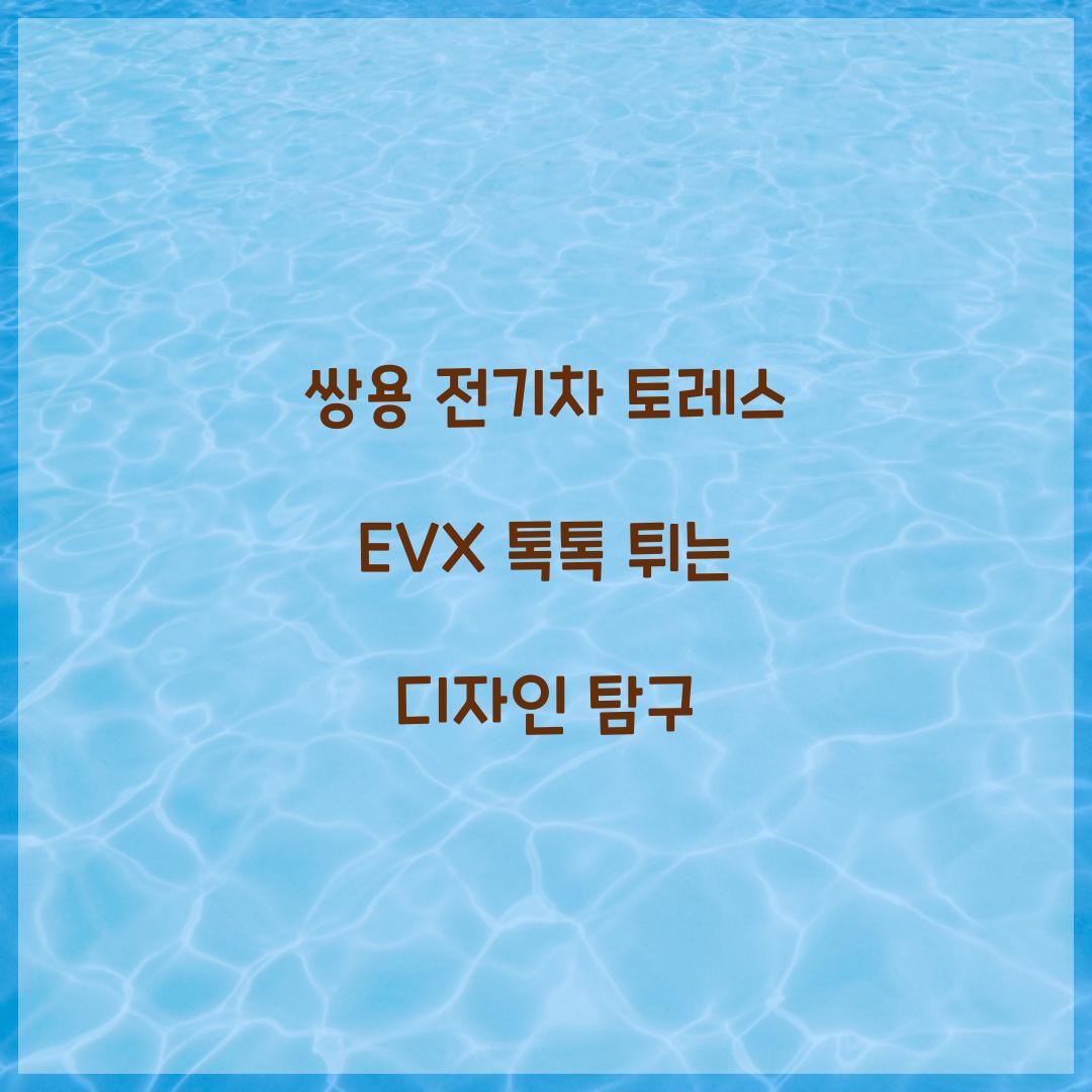 쌍용 전기차