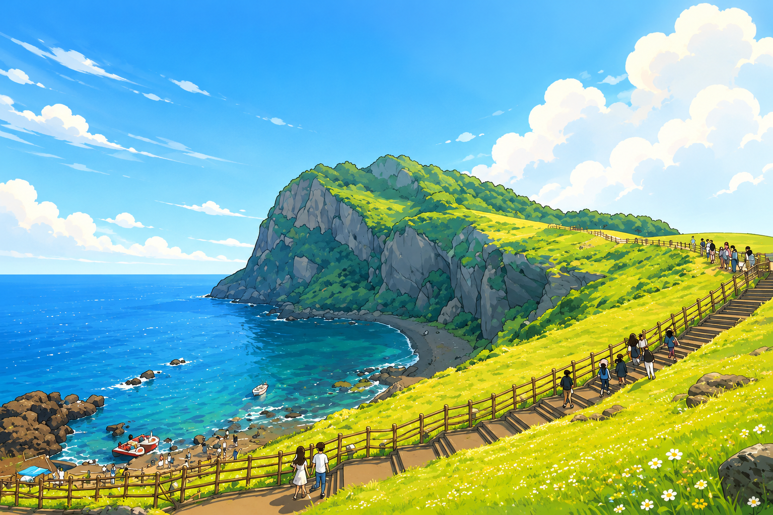 제주도 성산일출봉