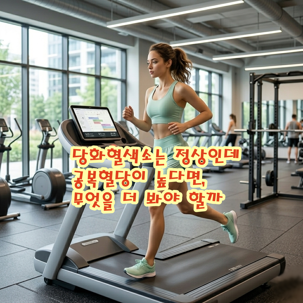 당화혈색소는 정상인데 공복혈당이 높다면, 무엇을 더 봐야 할까