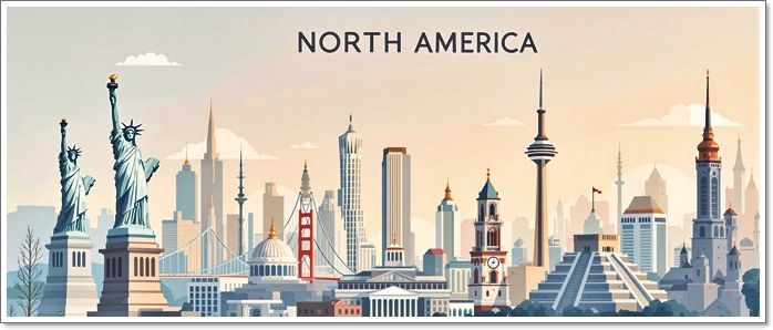 지구촌 국가별 랜드마크 북미