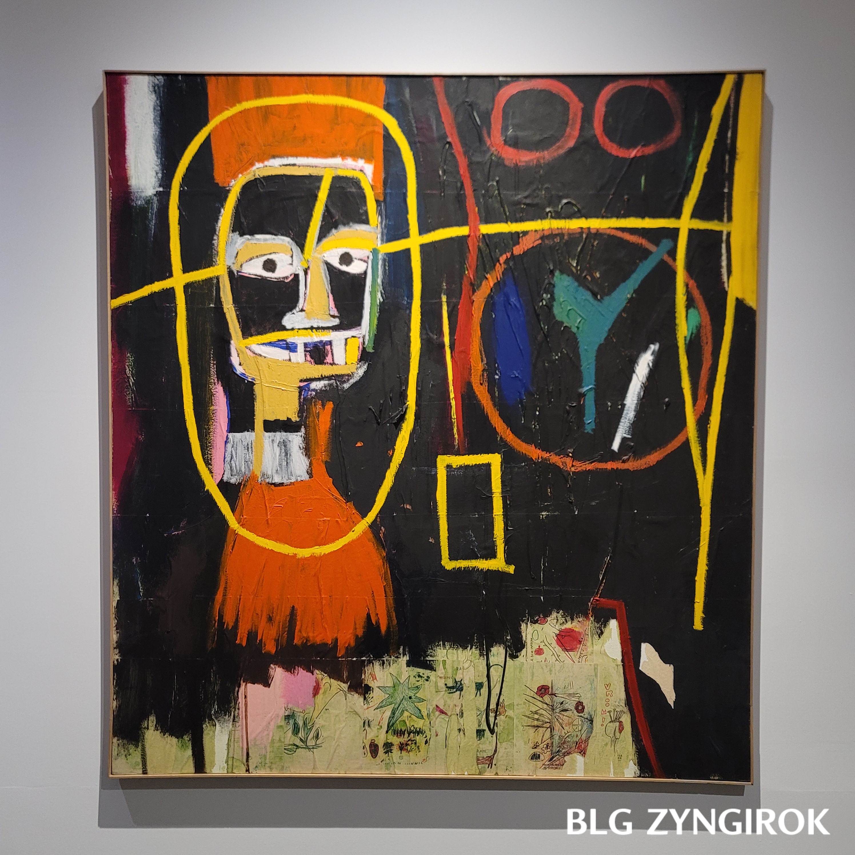 장미셀 바스키아 - 과거와 미래를 잇는 상징적 기호들