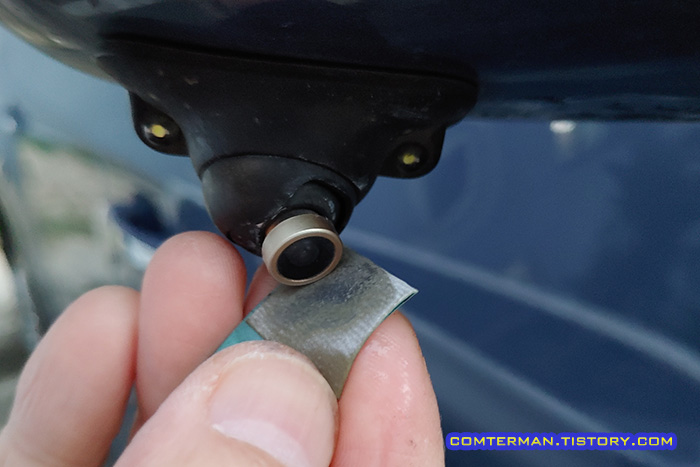 측방 후방 카메라 렌즈 연마 사포