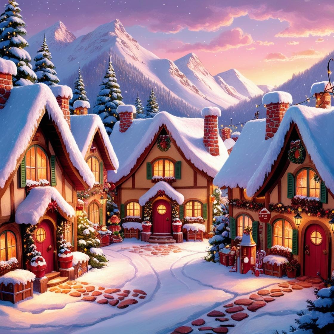 분천역 산타마을