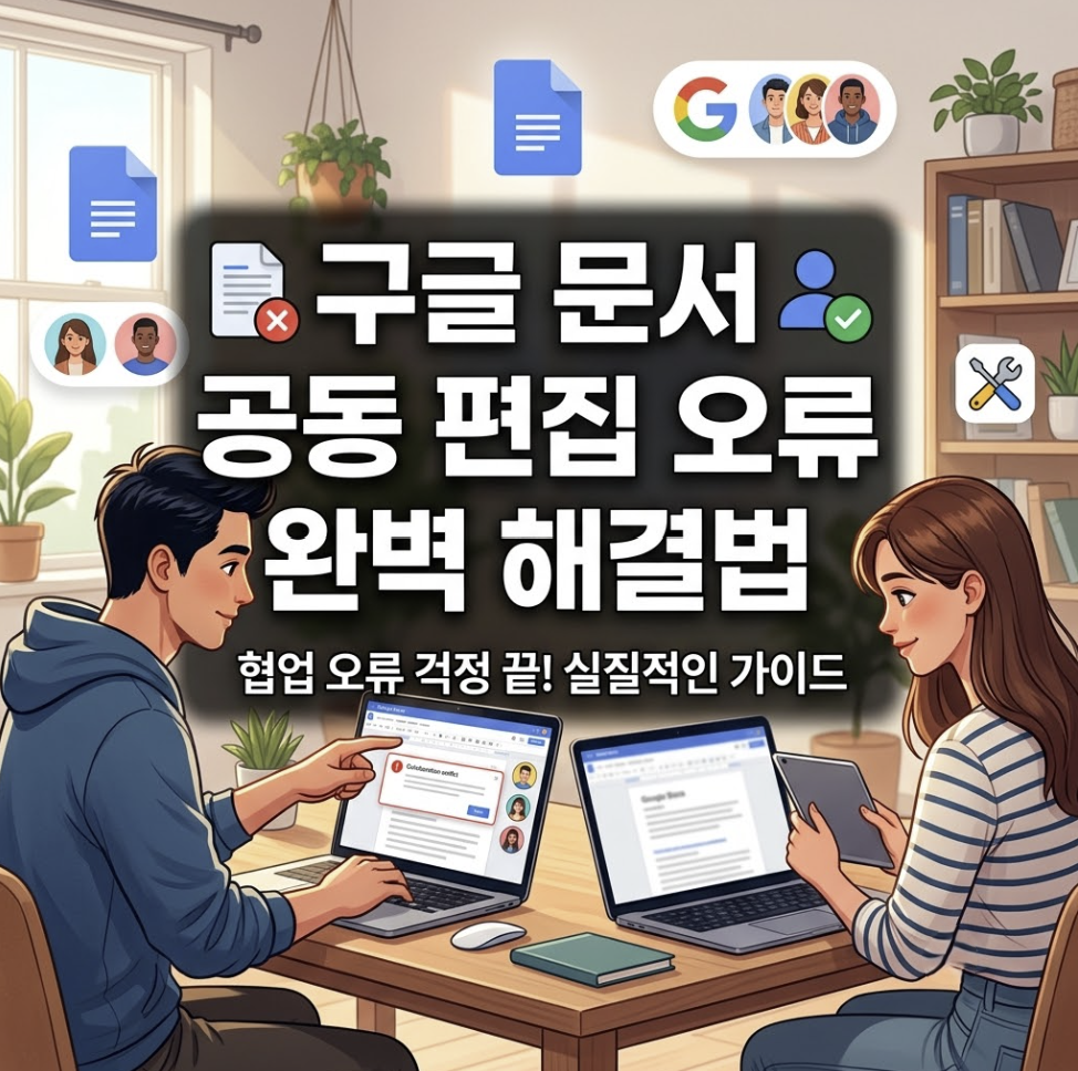구글문서공동편집오류완벽해결법