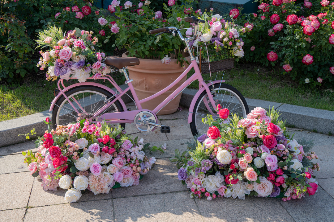 에버랜드 장미원 포토존