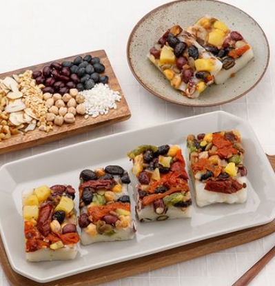 한국의 떡 종류 밤떡