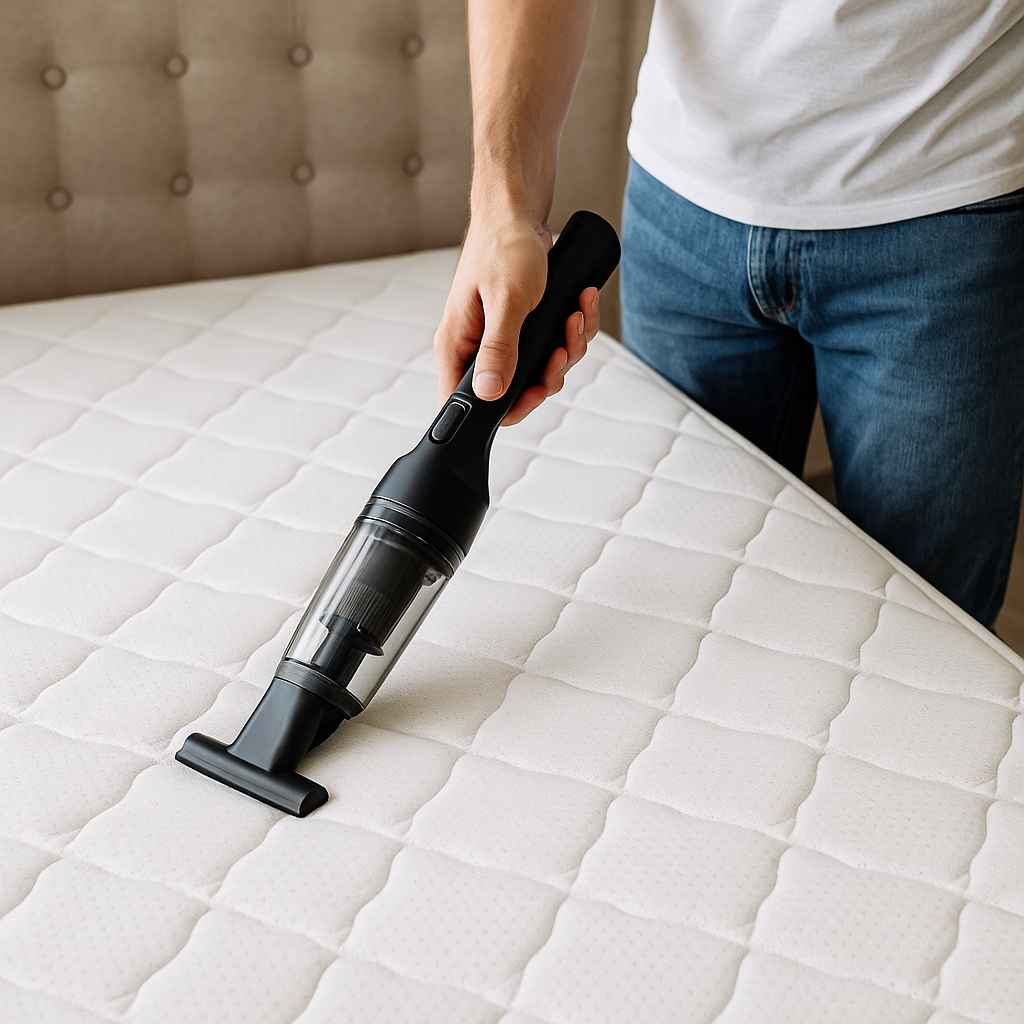 침대 매트리스 청소