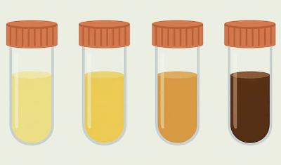 소변 색깔로 보는 건강