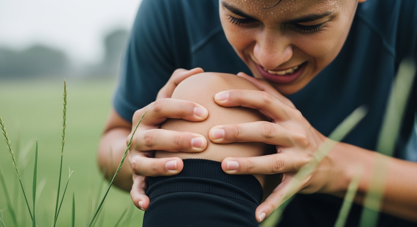 무릎 붓기&amp;#44; 관절 손상
