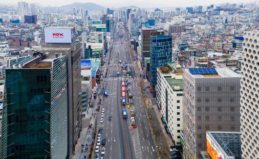 강남대로 사진