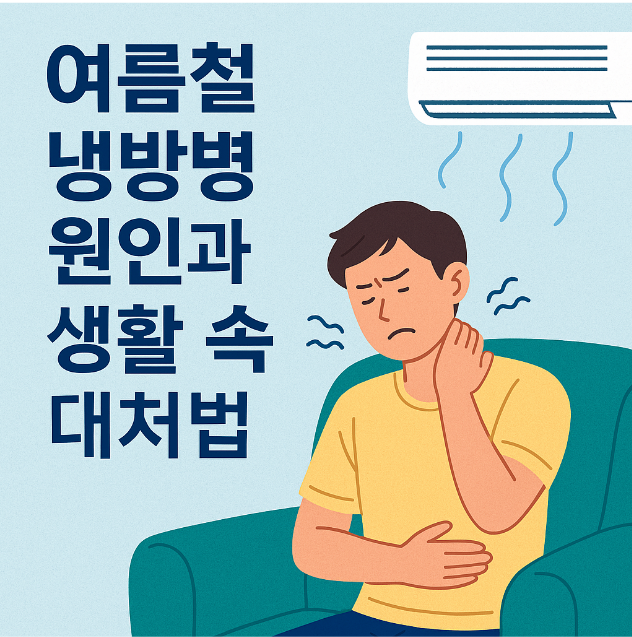 여름철 냉방병 증상과 생활 속 예방법 관련